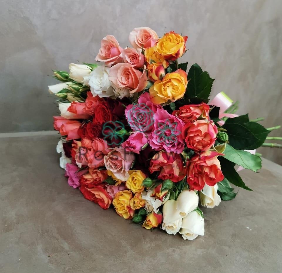 Букет цветов из: Розы в Юрла