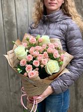 Букет голос любви в Юрла Букет цветов из: Розы в Юрла