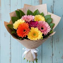 Букет цветов из:  Герберы #REPLACE_PRED# Юрла