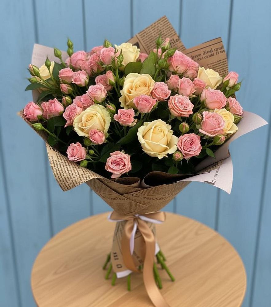 Букет цветов из: Розы в Юрла