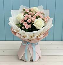 Букет цветов из:  Розы в Юрла