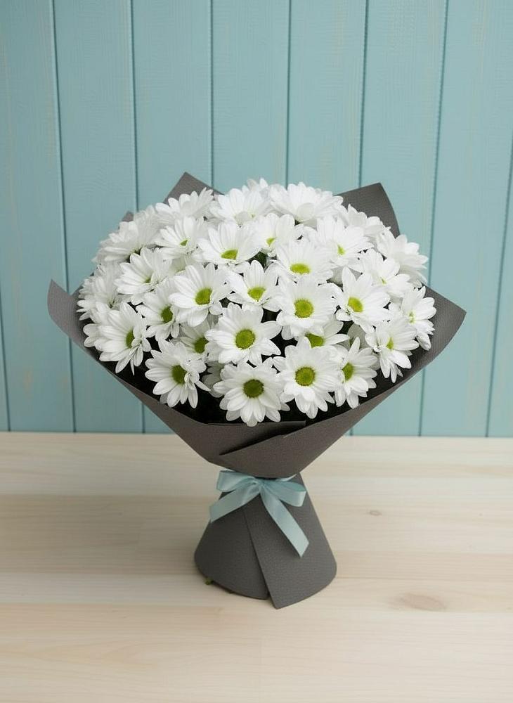 Букет цветов из: Хризантемы в Юрла