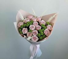 Букет цветов из:  Розы и Хризантемы #REPLACE_PRED# Юрла