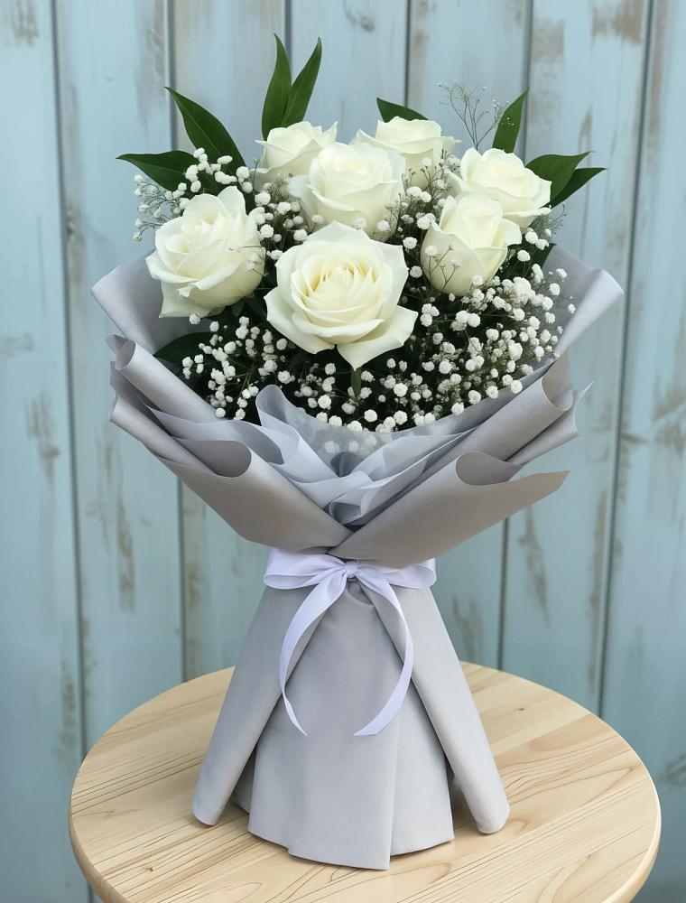 Букет цветов из: Розы в Юрла