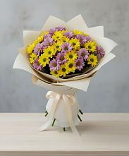 Букет цветов из:  Хризантемы в Юрла