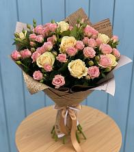 Букет цветов из:  Розы в Юрла