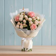 Букет цветов из:  Розы #REPLACE_PRED# Юрла