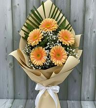 Букет цветов из:  Герберы в Юрла